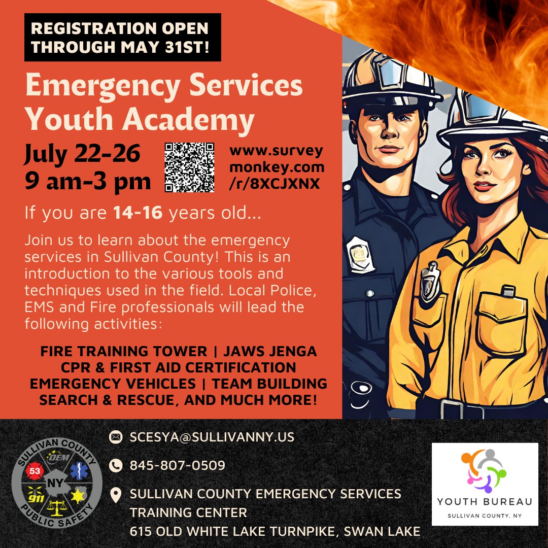 Emergency Service Youth Academy registration open