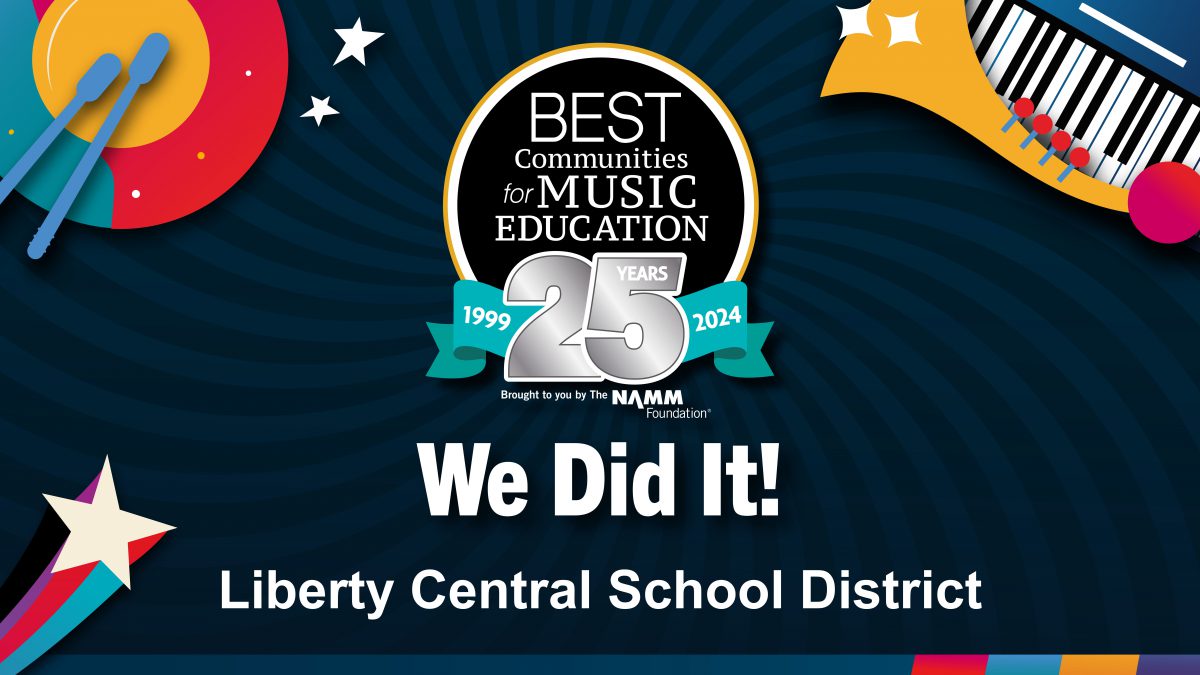 LCSD earns national recognition for music education for fifth consecutive year