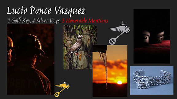 Lucio Ponce Vazquez's Gold and Silver Key winning photos