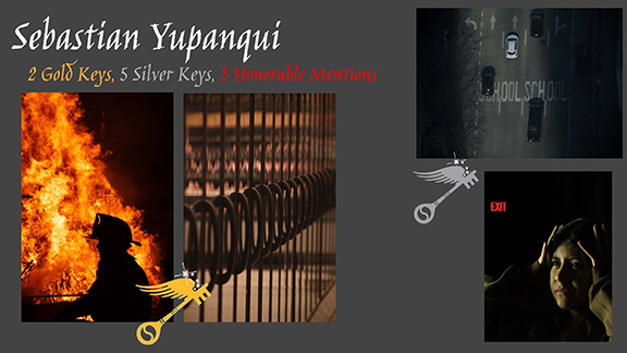 Sebastian Yupanqui's Gold and Silver Key winning photos