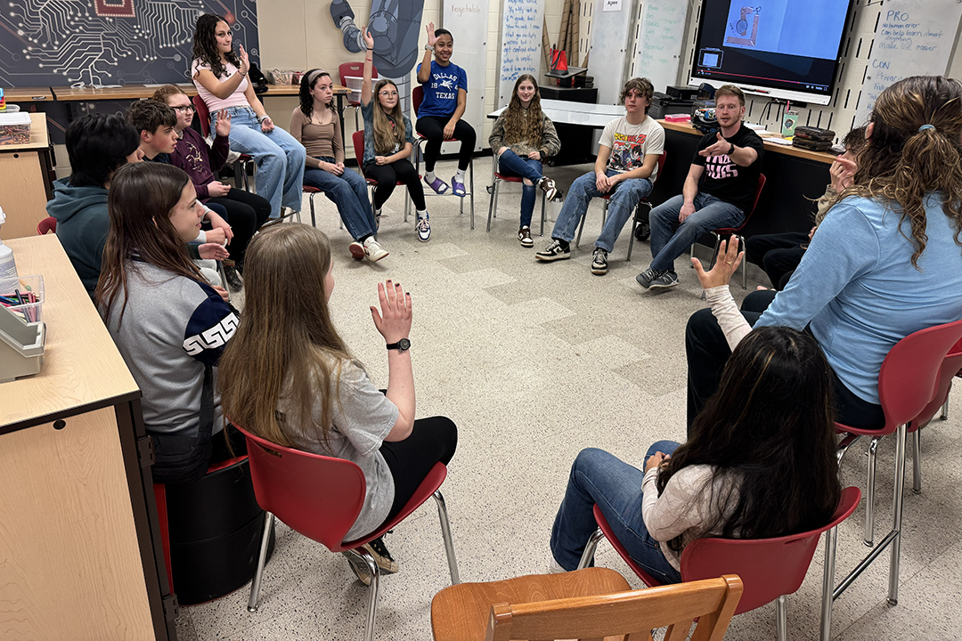 Liberty Middle Schoolers become BRAVE Leaders in Action