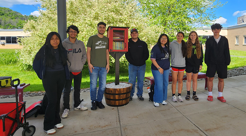 Little Free Library available at LHS