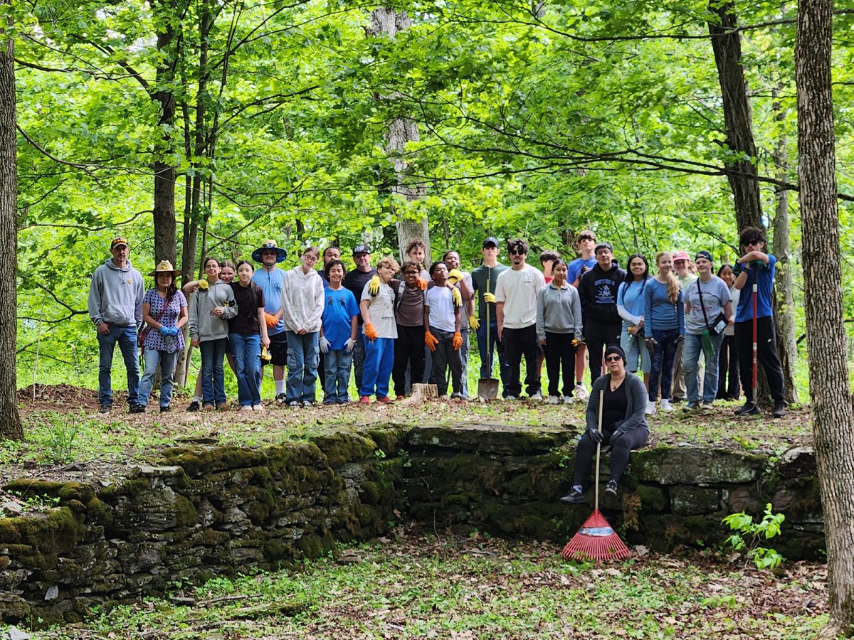 Students help preserve local history at Walnut Mountain