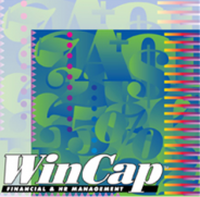 WinCap logo with text reading "WinCap Financial & HR Management"